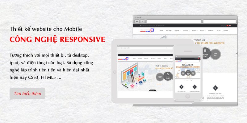 Thiết kế website cho mobile